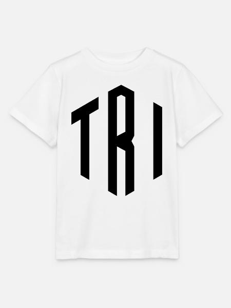 TRI TRIATHLON - Stanley/Stella Kinder T-Shirt MINI CREATOR - Weiß