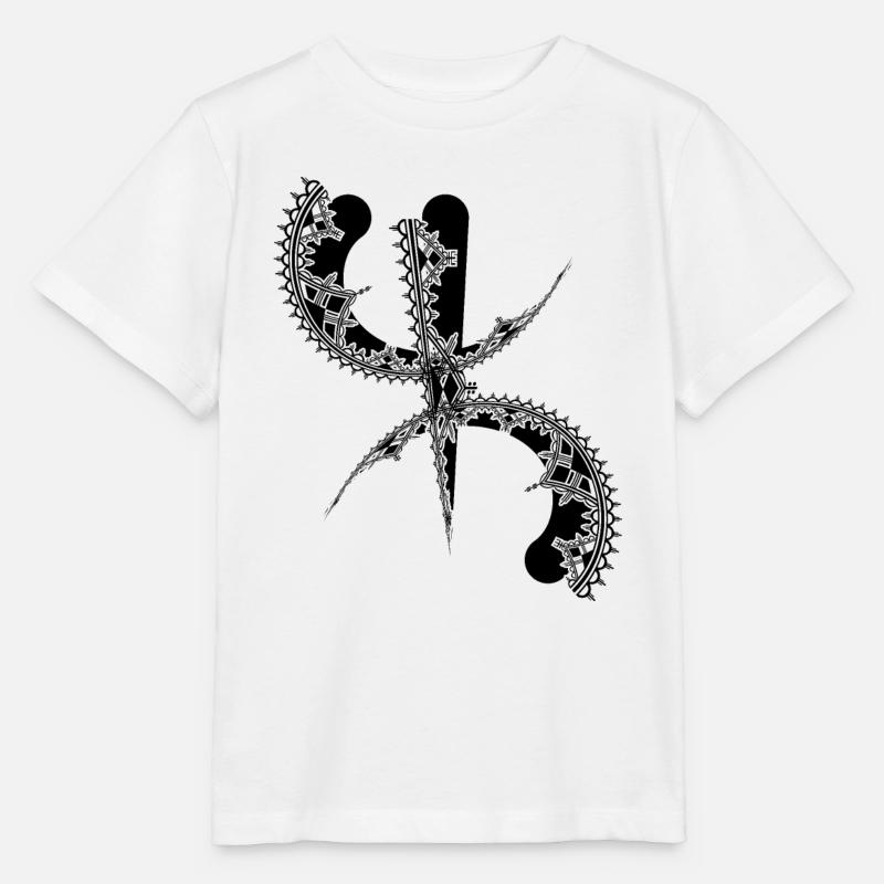 Z Imazighen artwork - T-shirt bio MINI CREATOR Stanley/Stella Enfant - blanc