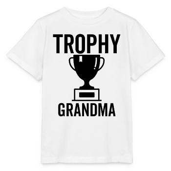 Trophäe Oma - Stanley/Stella Kinder T-Shirt MINI CREATOR  - Weiß - Vorne - Maike (125cm)