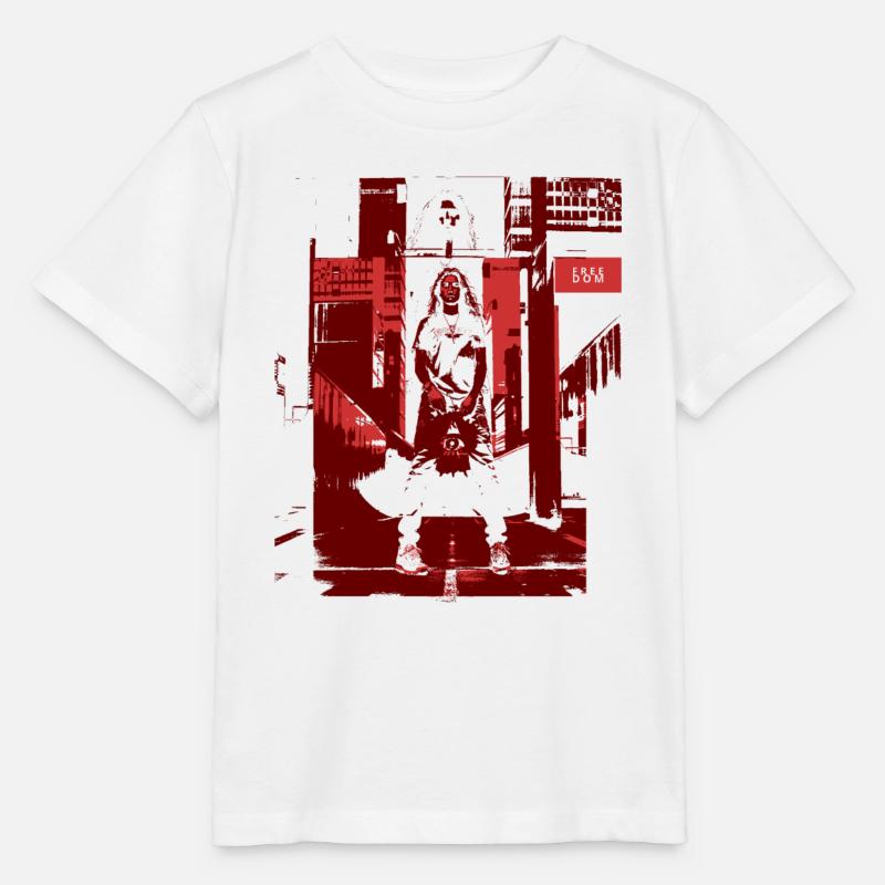 delta.freedom_ - Stanley/Stella Kinder T-Shirt MINI CREATOR - Weiß