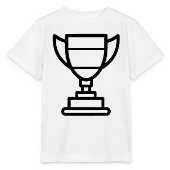 trophée - T-shirt bio MINI CREATOR Stanley/Stella Enfant - blanc - Devant - Maike (125cm)