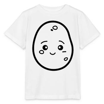 Kartoffel - Stanley/Stella Kinder T-Shirt MINI CREATOR  - Weiß - Vorne - Maike (125cm)
