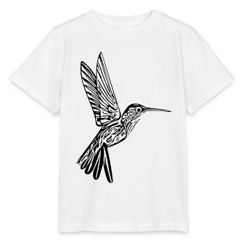 humming-bird - Stanley/Stella MINI CREATOR Kids’ T-Shirt - white - Front - Maike (125cm)