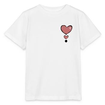 Heart Heart - Stanley/Stella MINI CREATOR Kids’ T-Shirt - white - Front - Maike (125cm)