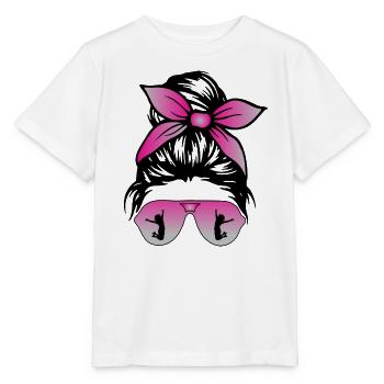 Juste une fille qui aime le hip-hop - T-shirt bio MINI CREATOR Stanley/Stella Enfant - blanc - Devant - Maike (125cm)