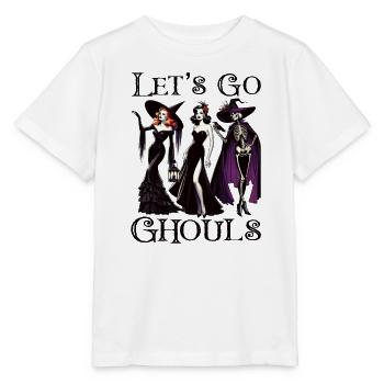 Costume de sorcière d’Halloween Balai de sorcière - T-shirt bio MINI CREATOR Stanley/Stella Enfant - blanc - Devant - Maike (125cm)