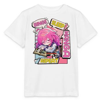 Manga Books Manga Lovers - Stanley/Stella MINI CREATOR Kids’ T-Shirt - white - Front - Maike (125cm)
