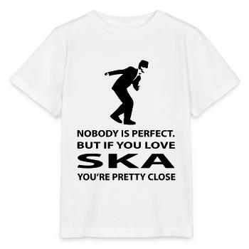 Perfekter Ska, Skamusik ist Perfektion - Stanley/Stella Kinder T-Shirt MINI CREATOR  - Weiß - Vorne - Maike (125cm)