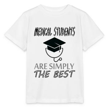 Medizin Student Medizin studieren Studium Geschenk - Stanley/Stella Kinder T-Shirt MINI CREATOR  - Weiß - Vorne - Maike (125cm)