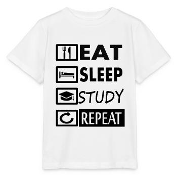 Étudiant étudiant étudiant idée cadeau - T-shirt bio MINI CREATOR Stanley/Stella Enfant - blanc - Devant - Maike (125cm)