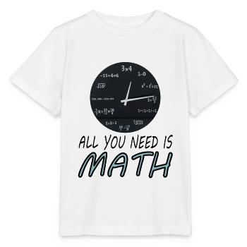 Mathe studieren Mathe-Student Mathstudium Geschenk - Stanley/Stella Kinder T-Shirt MINI CREATOR  - Weiß - Vorne - Maike (125cm)