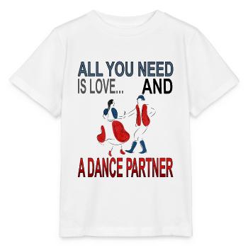 Partenaires de danse - T-shirt bio MINI CREATOR Stanley/Stella Enfant - blanc - Devant - Maike (125cm)