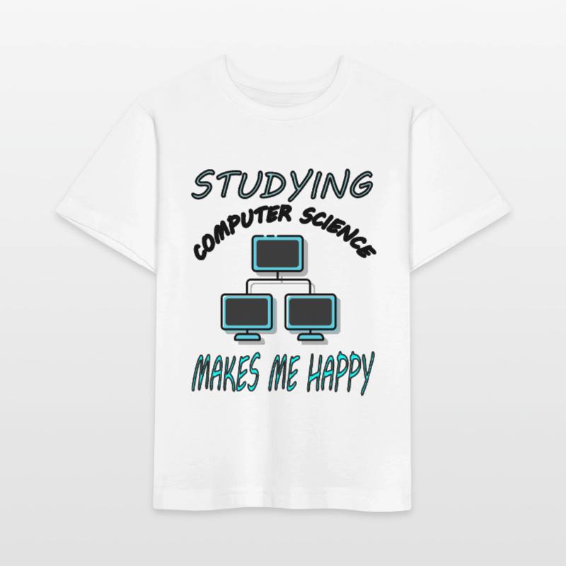 Study Computer Science Computer Science Student Gift Stanley/Stella MINI CREATOR Kids’ T-Shirt