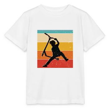 freestyle scooter - Stanley/Stella MINI CREATOR Kids’ T-Shirt - white - Front - Maike (125cm)