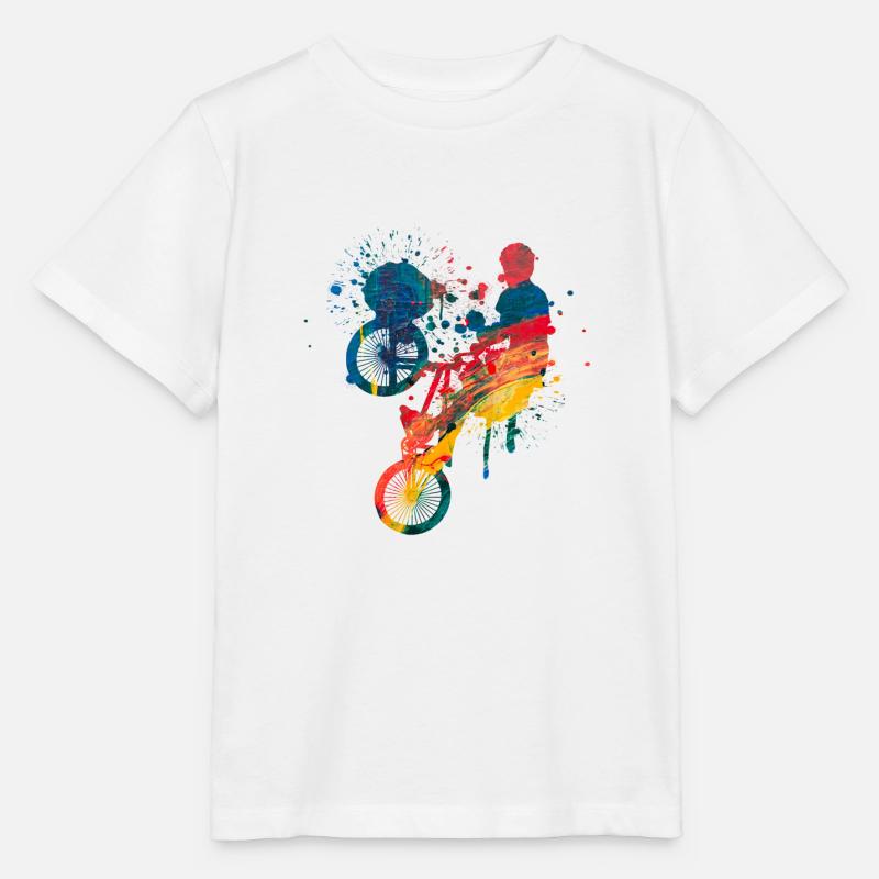 Bmx - Stanley/Stella Kinder T-Shirt MINI CREATOR  - Weiß