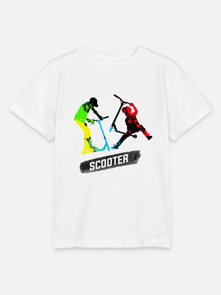 Freestyle-Roller - Stanley/Stella Kinder T-Shirt MINI CREATOR - Weiß