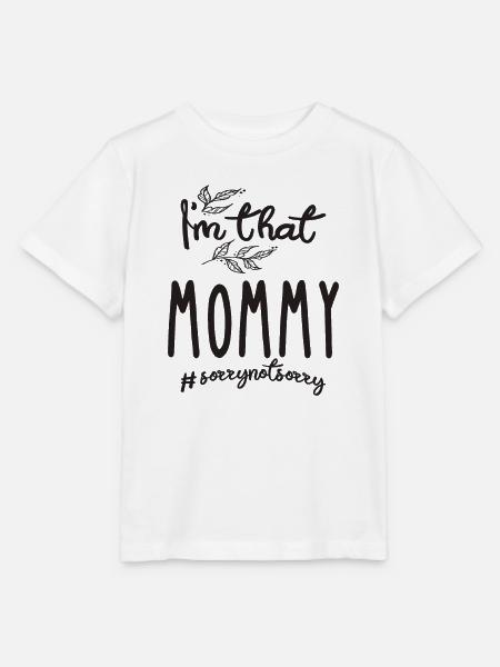 Ich bin diese Mama - Mutter - Stanley/Stella Kinder T-Shirt MINI CREATOR - Weiß