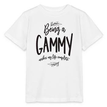 Le fait que les femmes soient un gammy rend ma vie complète - T-shirt bio MINI CREATOR Stanley/Stella Enfant - blanc - Devant - Maike (125cm)