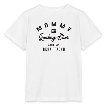Guiding Star - Maman, ma meilleure amie - Mother’s - T-shirt bio MINI CREATOR Stanley/Stella Enfant - blanc - Devant - Maike (125cm)