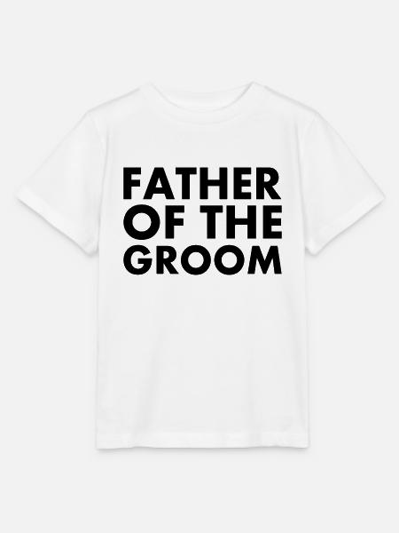 Father of the groom - Stanley/Stella Kinder T-Shirt MINI CREATOR  - Weiß