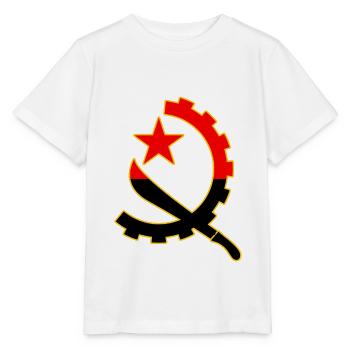 Angola - T-shirt bio MINI CREATOR Stanley/Stella Enfant - blanc - Devant - Maike (125cm)