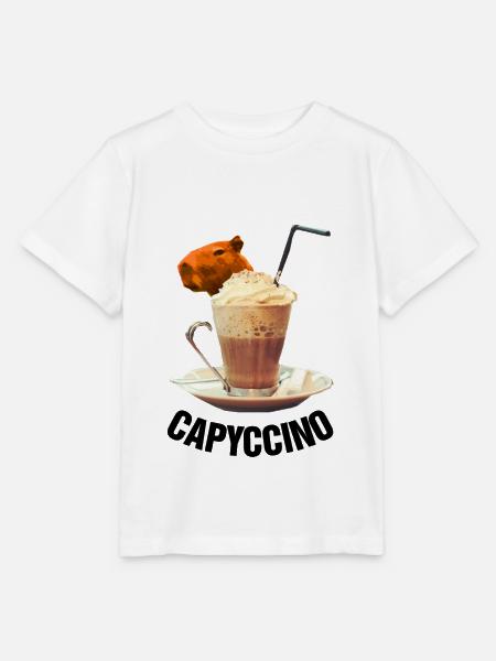 lindo capibara - Camiseta para niños MINI CREATOR de Stanley/Stella - blanco