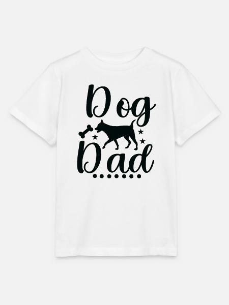 Hunde-Papa - Stanley/Stella Kinder T-Shirt MINI CREATOR - Weiß