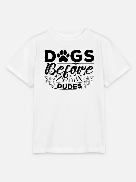 Hunde vor Kerlen - Stanley/Stella Kinder T-Shirt MINI CREATOR - Weiß