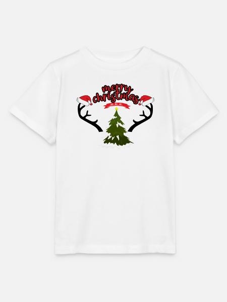 Fröhliche Weihnachten Ugly Christmas - Stanley/Stella Kinder T-Shirt MINI CREATOR  - Weiß