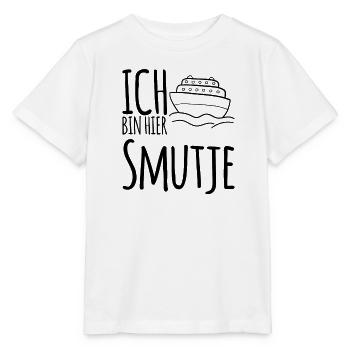 I'm Here Smutje - Chef Sailing Motivation - Stanley/Stella MINI CREATOR Kids’ T-Shirt - white - Front - Maike (125cm)