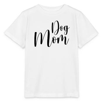 Dog mom - Stanley/Stella MINI CREATOR Kids’ T-Shirt - white - Front - Maike (125cm)