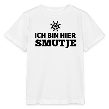 I'm here Smutje - Cook Sailing Motivation - Stanley/Stella MINI CREATOR Kids’ T-Shirt - white - Front - Maike (125cm)