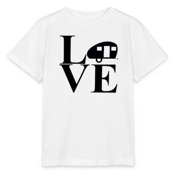 Urlaub Naturliebhaber Camping lustiger Spruch - Stanley/Stella Kinder T-Shirt MINI CREATOR  - Weiß - Vorne - Maike (125cm)