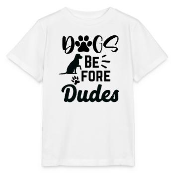 Hunde vor Kerlen - Stanley/Stella Kinder T-Shirt MINI CREATOR  - Weiß - Vorne - Maike (125cm)