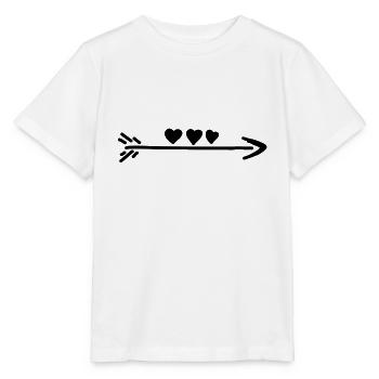 Het Hart van het hart - Stanley/Stella Kinder-T-shirt MINI CREATOR  - wit - Voor - Maike (125cm)