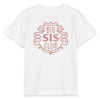 Big sis club grande soeur - T-shirt bio MINI CREATOR Stanley/Stella Enfant - blanc - Devant - Maike (125cm)