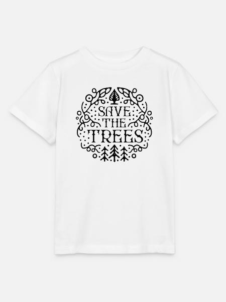 Rettung der Bäume - Stanley/Stella Kinder T-Shirt MINI CREATOR - Weiß