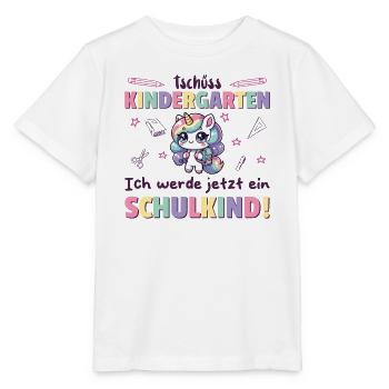 Kindergarten Farewell Hello School, I'm ready! - Stanley/Stella MINI CREATOR Kids’ T-Shirt - white - Front - Maike (125cm)