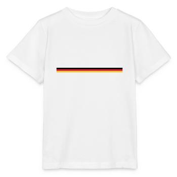 noir rouge or - T-shirt bio MINI CREATOR Stanley/Stella Enfant - blanc - Devant - Maike (125cm)
