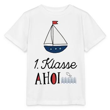 Erstklässler ahoi - Stanley/Stella Kinder T-Shirt MINI CREATOR  - Weiß - Vorne - Maike (125cm)