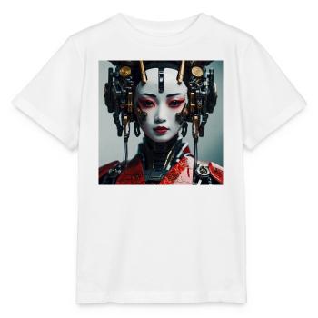 Stimpson - I`m AI Cover - Stanley/Stella Kinder T-Shirt MINI CREATOR  - Weiß - Vorne - Maike (125cm)