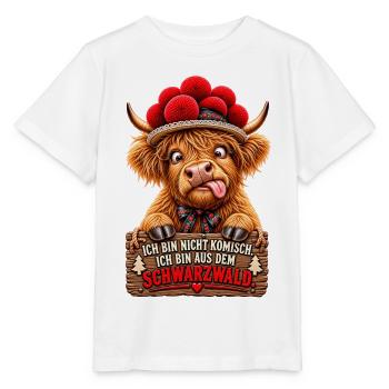 Ganz normal im Schwarzwald  - Stanley/Stella Kinder T-Shirt MINI CREATOR  - Weiß - Vorne - Maike (125cm)