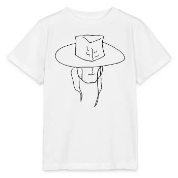 Humain - Personne - T-shirt bio MINI CREATOR Stanley/Stella Enfant - blanc - Devant - Maike (125cm)