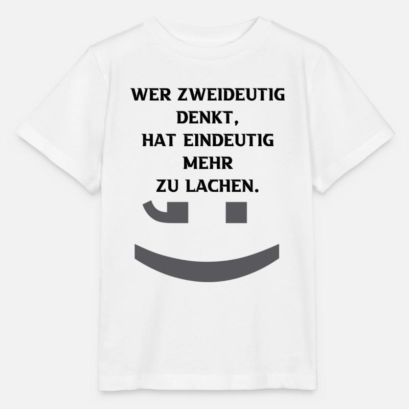 Zweideutig, eindeutig - Stanley/Stella Kinder T-Shirt MINI CREATOR  - Weiß