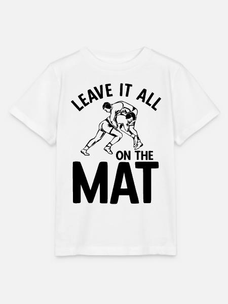 Grappling Martial Arts Wrestling - Stanley/Stella Kinder T-Shirt MINI CREATOR - Weiß