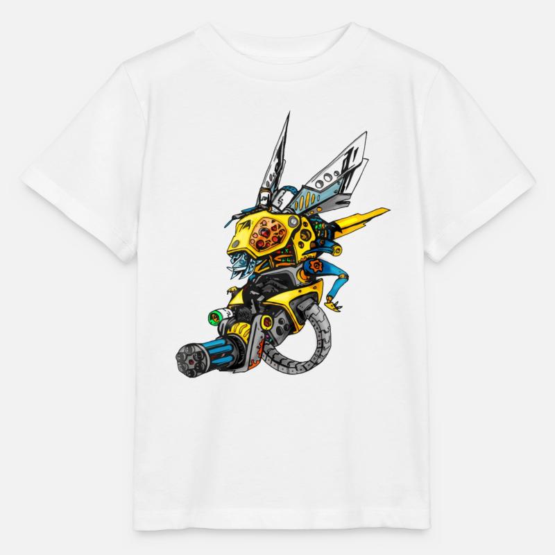 Graver la guêpe - T-shirt bio MINI CREATOR Stanley/Stella Enfant - blanc