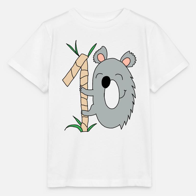 Koala 10 - Stanley/Stella Kinder T-Shirt MINI CREATOR  - Weiß