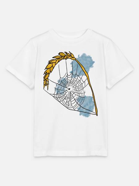 Spinnennetz - Stanley/Stella Kinder T-Shirt MINI CREATOR - Weiß
