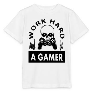 Gamer Game PC Game Computer Game Gift - Stanley/Stella MINI CREATOR Kids’ T-Shirt - white - Front - Maike (125cm)