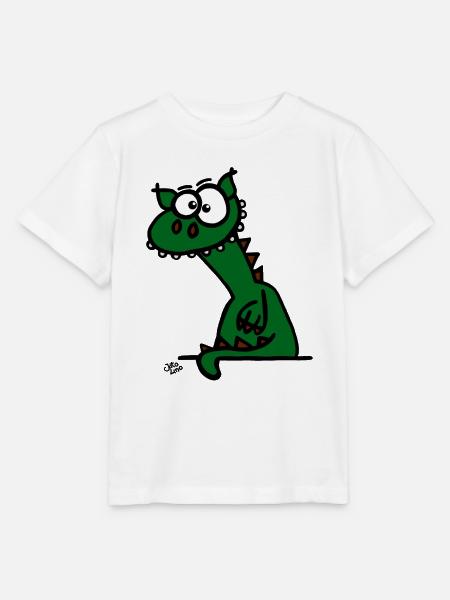 Der Drache - Stanley/Stella Kinder T-Shirt MINI CREATOR - Weiß
